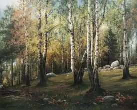 Waenerberg, Thorsten: Birch grove