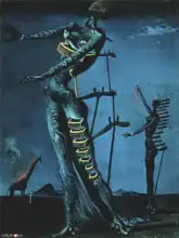 Dali, Salvador: Flaming Giraffe