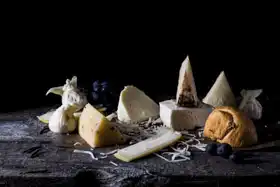 Unknown: Selection of different cheeses