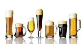 Unknown: Different types of beer