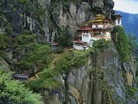 Unknown: Tibet, Paro Taktsan monastery Taktsang Palphug
