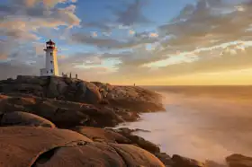 Unknown: The lighthouse at Peggy Cove, Canada