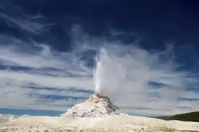 Unknown: White Dome Geyser, Yellowstone National Park