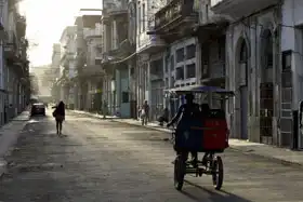Unknown: Early in the morning on the streets of Old Havana