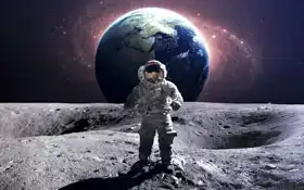Unknown: Astronaut to walk on the moon