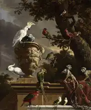 Hondecoeter, Melchior: Menagerie