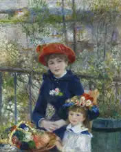 Renoir, Auguste: Two Sisters on the Terrace