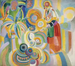 Delaunay, Robert: Portuguese woman