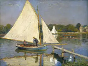 Monet, Claude: Yachts at Argenteuil