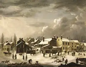 Guy, Francis: Winter Scene in Brooklyn