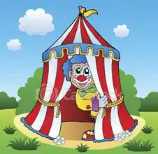 Unknown: Clown in the circus