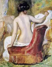 Renoir, Auguste: Nude in the chair
