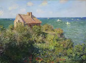 Monet, Claude: Fisherman s cottage at varengeville