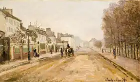 Monet, Claude: Monet Boulevard Heloise Argenteuil