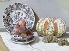 Monet, Claude: Still life with melon
