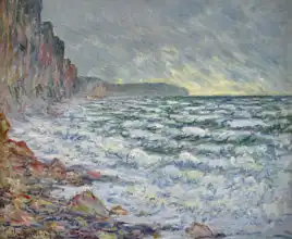 Monet, Claude: Sea at Fecamp