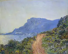 Monet, Claude: La Corniche near Monaco