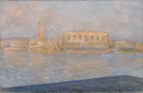 Monet, Claude: Palazzo Ducale Seen from San Giorgio Maggiore