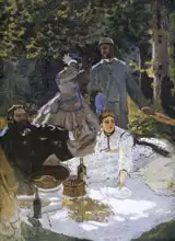 Monet, Claude: Luncheon on Grass Central Panel