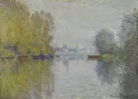 Monet, Claude: Automne sur la Seine Argenteuil