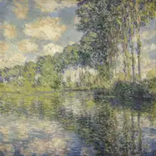 Monet, Claude: Poplars on Epte
