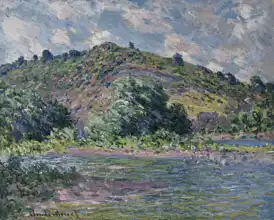 Monet, Claude: Banks of Seine at Port Villez