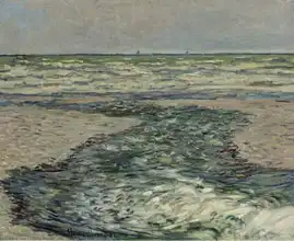 Monet, Claude: Seacoast of pourville low tide