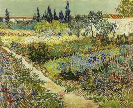 Gogh, Vincent van: Flowering Garden with Path