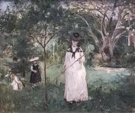 Morisot, Berthe: Catching butterflies