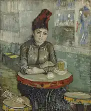 Gogh, Vincent van: Woman in Cafe Tambourin