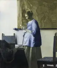 Vermeer, Jan: Woman with letter