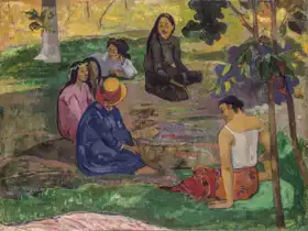 Gauguin, Paul: Les Parau Parau (Gossip)