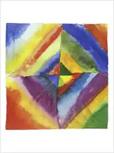 Kandinsky, Wassily: Colour study I.