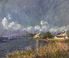 Sisley, Alfred: The Seine at Billancourt
