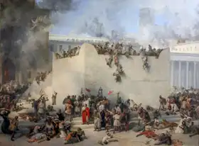 Hayez, Francesco: Distruzione des tempio di Gerusalemme