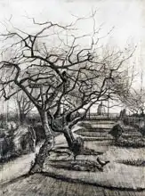Gogh, Vincent van: The Parsonage Garden at Nuenen in Winter