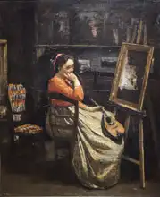 Corot, J. B. Camille: Atelier
