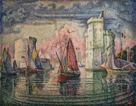 Signac, Paul: Entree du port de la Rochelle