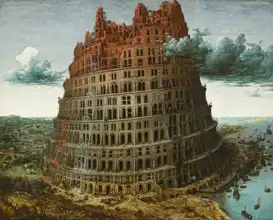 Brueghel, Pieter, the elder: The Tower of Babel (Rotterdam)