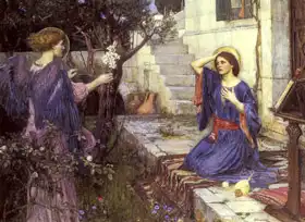 Waterhouse, J. W.: The annunciation