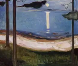 Munch, Edward: Moonlight