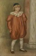 Renoir, Auguste: Claude Renoir in Clown Costume