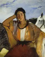 Manet, Edouard: Gypsy with a Cigarette