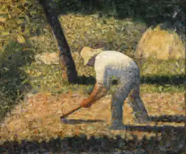 Seurat, Georges: Peasant with Hoe