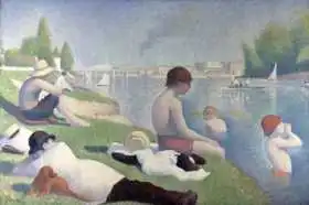 Seurat, Georges: Bath in Asnieres