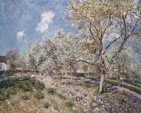 Sisley, Alfred: Spring in Veneux