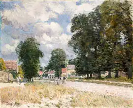 Sisley, Alfred: The road to Marly-le-Roi