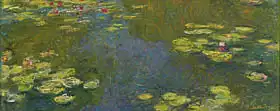 Monet, Claude: Pond with water lilies