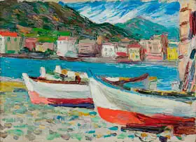 Kandinsky, Wassily: Rapallo, ships