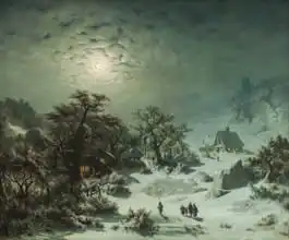 Kosarek, Adolf: Winter night